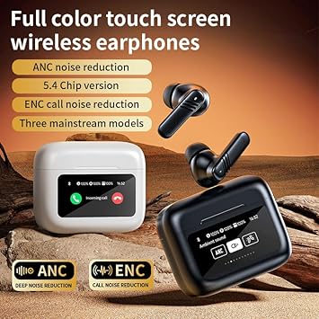 Wireless Earbuds With Touch Screen