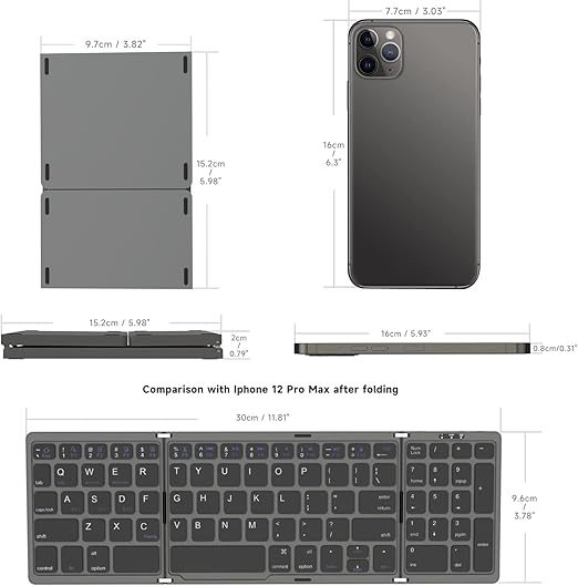 Wireless Folding Keybored