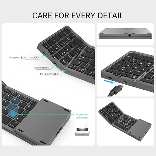 Wireless Folding Keybored