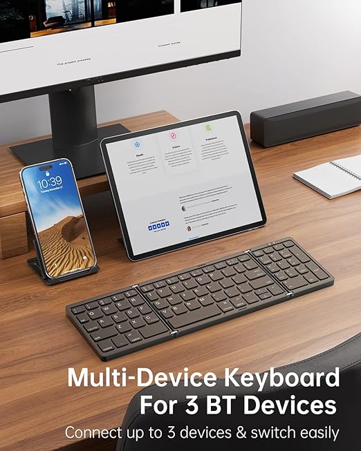 Wireless Folding Keybored