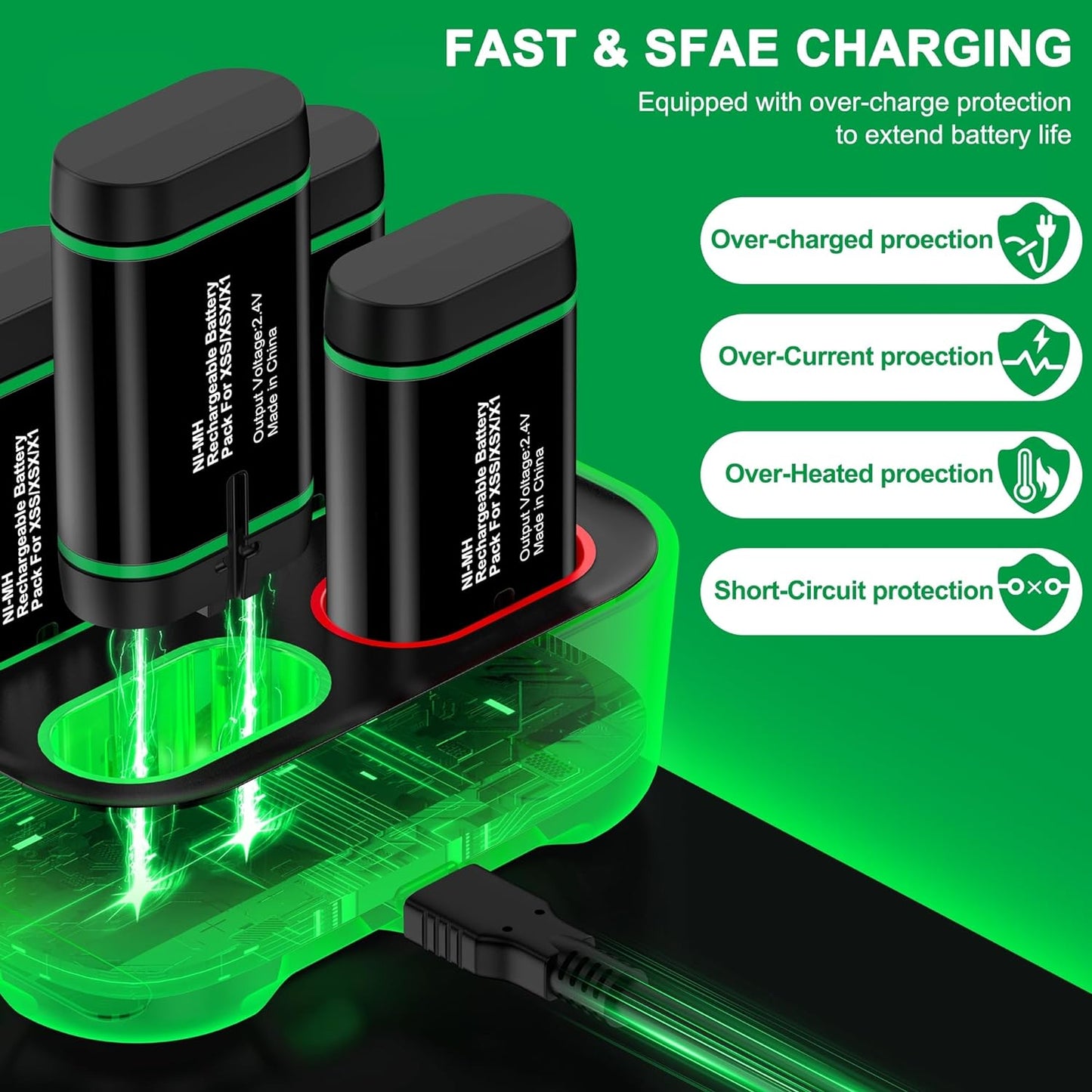 Rechargeable Xbox Series Battery