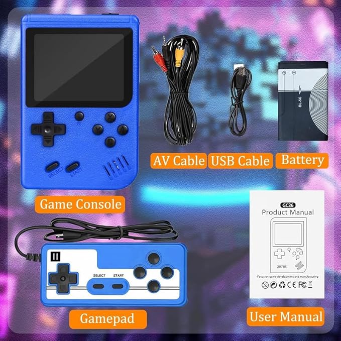 Retro Handheld Game Console