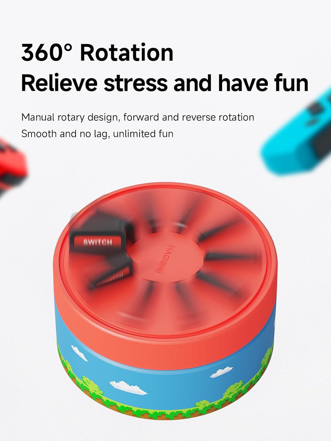 Switch Rotating Game Card Case