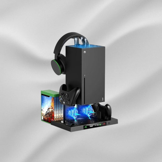 Cooling Fan Stand&Charging Station For Xbox Series X
