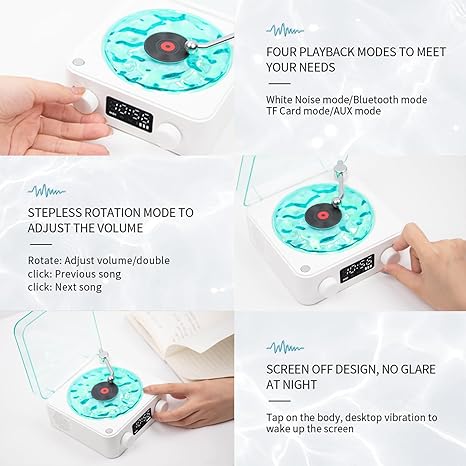 Wave Vinyl Record Player