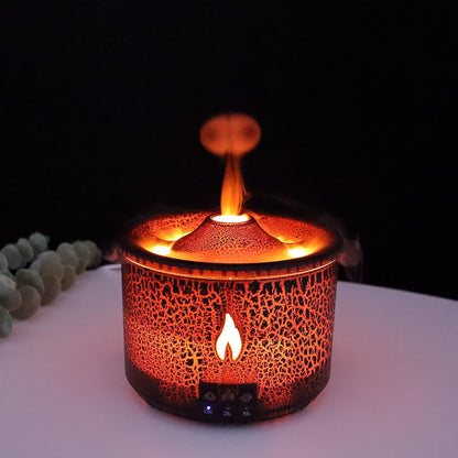 Volcano Fire Flame Humidifier