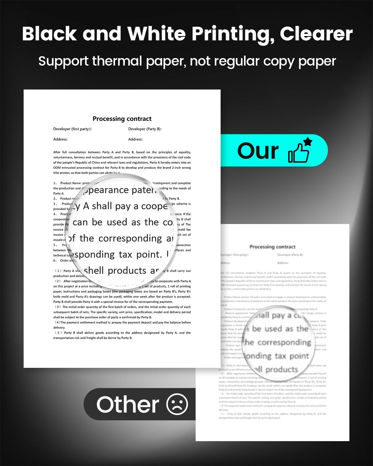 Thermal Printer Machine