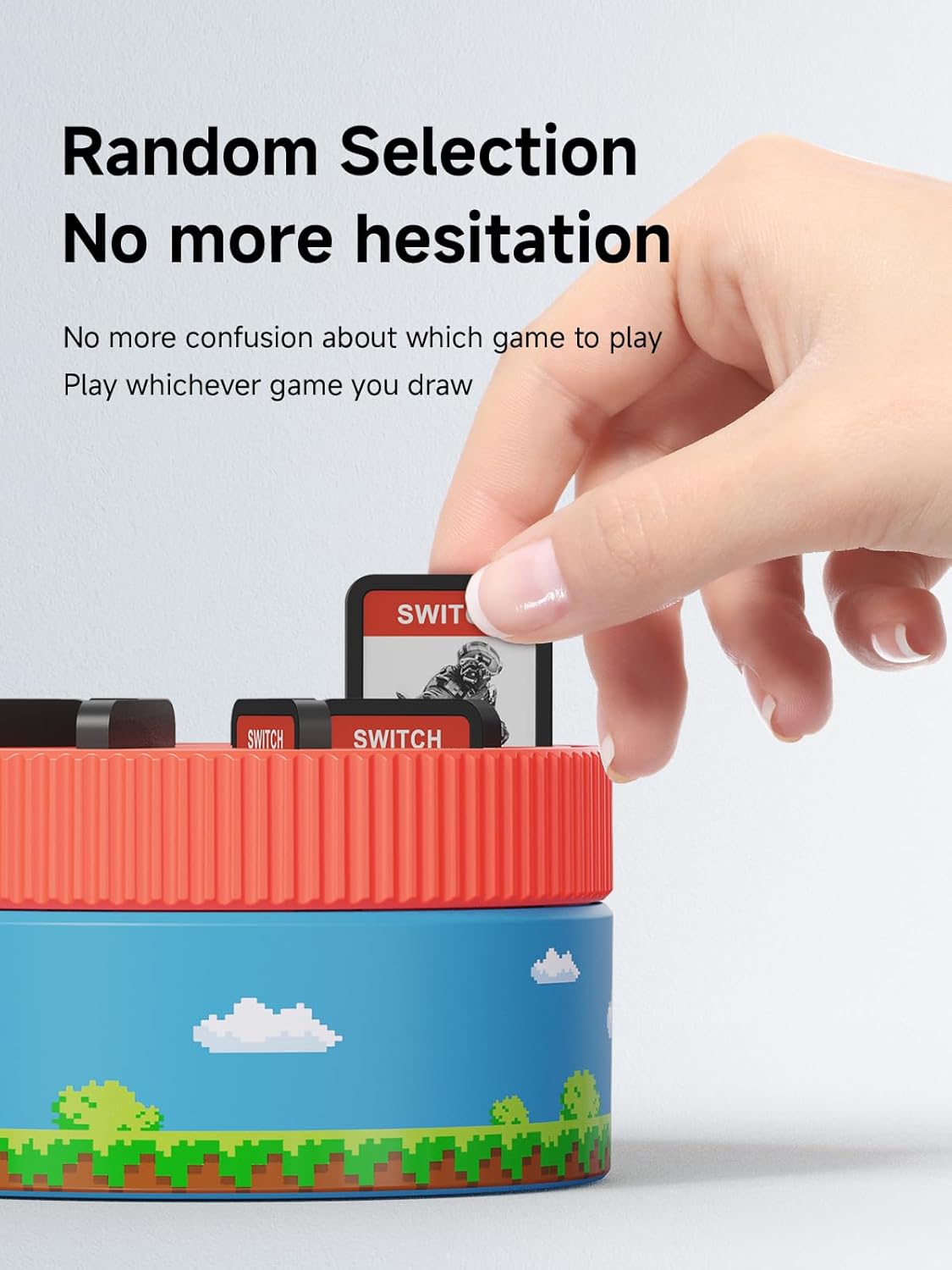 Switch Rotating Game Card Case